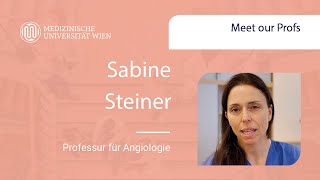 Sabine Steiner  Professur für Angiologie [upl. by Nuahsyar555]