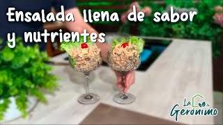 Ensalada llena de sabor y nutrientes [upl. by Harbison]