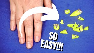 DIY HOW TO REMOVE GEL NAILS amp GEL EXTENSIONS [upl. by Naida101]