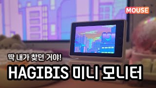 미니 컴퓨터 아니 하기비스 보조 모니터 USBC 도킹 스테이션  Hagibis IPS Retro Mini Monitor [upl. by Haeluj]