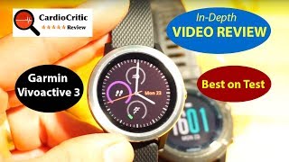 Garmin Vivoactive 3 Review  possibly the best all round Fitness Watch of 2018 [upl. by Latoye]