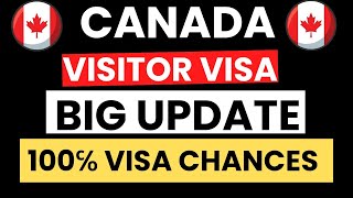 Canada Visitor Visa Big Update on IRCC।Canada Tourist Visa Processing Time। Visitor Visa Updates [upl. by Entruoc]