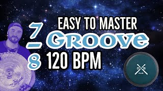 Easy to Master 78 Groove  120 BPM  Notated [upl. by Moonier]