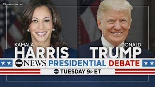 Harris and Trump prep for presidential debate [upl. by Aneerbas]