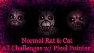 FNaC 3 But Better  Normal Rat amp Cat All Challenges with Pixel Pointer [upl. by Aenal]