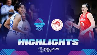 Atomeromu KSC Szekszard  Olympiacos SFP  Gameday 4  Highlights  EuroLeague Women 202223 [upl. by Anyt]