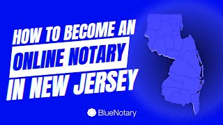 How to Become an Online Notary in New Jersey [upl. by Anitram]