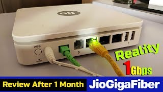 Jio Gigafiber Broadband Speed Test After 1 Month of Use PART  1 [upl. by Nimra]