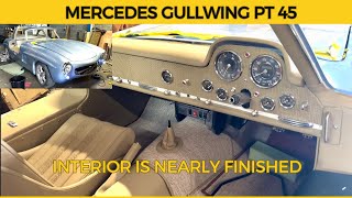 interior finishes to the mercedes gullwing 300sl [upl. by Buddy]