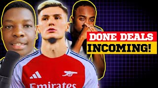 Arsenal DONE DEALS Incoming This Montheverythingarsenaltv [upl. by Dabbs]