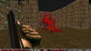 Doom 2 Fast Weapons Demonstration ZDoom [upl. by Ahker777]