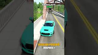 Chances Survival With Different Vehiclesbeamngdrive carsurvival drivetosurvive gaming ytshorts [upl. by Tound]