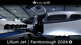 Lilium Jet  Farnborough International Airshow 2024 [upl. by Spain]