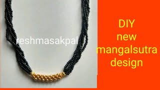 How to make thushi mangalsutra at home [upl. by Neva]