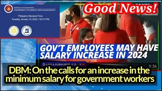 GOOD NEWS DBM ON TEACHERS SALARY INCREASE FOR 2024 [upl. by Namreg157]