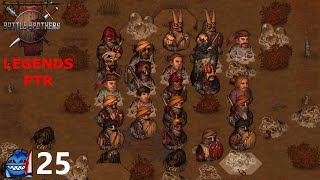 Battle Brothers Legends PTR Mod  The Potentials  Ep 25 Town Heroes [upl. by Araid367]