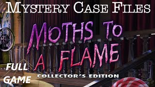 MYSTERY CASE FILES MOTHS TO A FLAME CE FULL GAME Complete walktgthrough gameplay  ALL COLLECTIBLES [upl. by Findlay93]