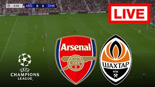 🔴 LIVE  Arsenal vs Shakhtar Donetsk I Champions League Round 3  202425 I Full Match Streaming [upl. by Borreri230]