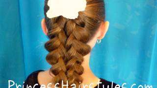 Illusion Braid Ponytail  Unique Braiding Hairstyles [upl. by Thackeray]