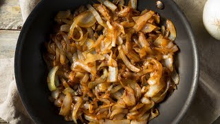 The Best Way To Caramelize Onions According To Science [upl. by Llenej11]