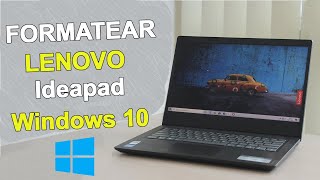 Como FORMATEAR laptop Lenovo Ideapad con WINDOWS 10  USB BOOT [upl. by Parker]