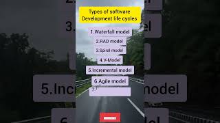 Different Types of Software Development Life Cycle SDLC Models [upl. by Acirretal]