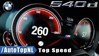 BMW 5 Series Touring G31 540d xDrive ACCELERATION amp TOP SPEED 0260kmh by AutoTopNL [upl. by Spurgeon]