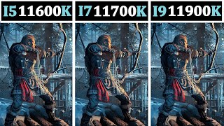 Intel I5 11600K vs I7 11700K vs I9 11900K  4K Ultrawide 1440P 1080P [upl. by Karrah]