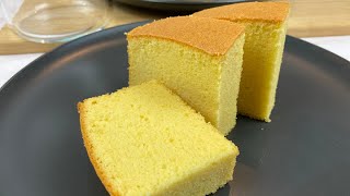 Easy Delicious Butter Cake  How To Make Basic Butter Cake [upl. by Lapham325]