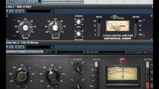 UAD 1176LN vs Waves CLA76 [upl. by Otineb]