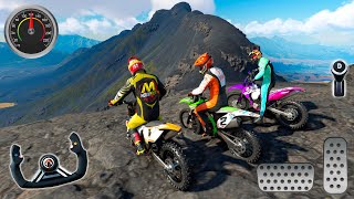 Motocross Bikes KTM 450 EXC Kawasaki KX 450F  The Crew Motorfest Offroad GamePlay [upl. by Mendoza]