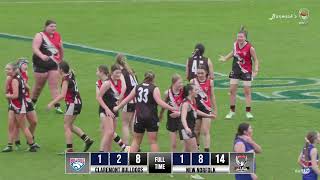 2024 Barwick’s Under 14 Girls Grand Final Highlights  Claremont Bulldogs vs New Norfolk [upl. by Winchester]