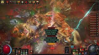 Path of Exile 323Consecrated Path of Endurance T16 Dunes and King in the Mists Fight [upl. by Kenon40]