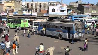 Bus station India [upl. by Vonni468]