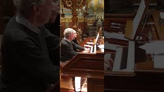 The 1st Noel practice at St Stephen’s Basilica organ by Manuel Cendoya amp Begoña [upl. by Esinad]