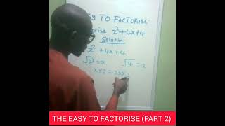 The easy way to factorise part1 beginners friendly TairuBoostIQ [upl. by Skurnik684]