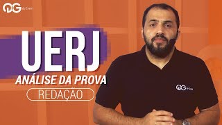 UERJ Análise histórica das provas de Redação  QG do ENEM [upl. by Yatnahc]