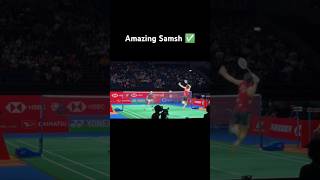 Power smash like this professional 🔥✅ Trick shot badminton badmintonplayer shortsviral foryou [upl. by Taylor]