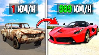 PASO del COCHE mas LENTO al mas RÁPIDO en GTA 5 [upl. by Kimmy949]