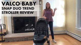 2019 Valco Baby Snap Duo Trend Double Stroller  Full Demo [upl. by Nelyag]