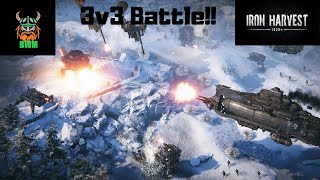 EPIC Multiplayer Battle With Massive Airships In Iron Harvest [upl. by Lajes]