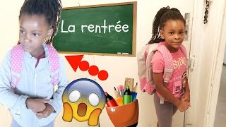 LE JOUR DE LA RENTREE BACK TO SCHOOL 2017  VLOG [upl. by Nisa]