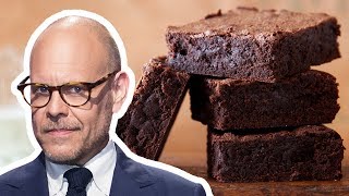 Alton Brown Makes the Best Homemade Cocoa Brownies  Good Eats  Food Network [upl. by Winthrop]