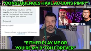 DSP Responds To LTG DMing Him And Blocking Him FULL SEGMENT [upl. by Abla]