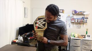 WWE World Heavyweight Championship Replica Belt Unboxing amp Review [upl. by Nailliw]