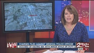 Wewoka police officer charges [upl. by Iidnarb]