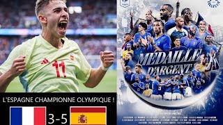 France vs Espagne 35 fermin lopez double buteur Désiré Doué inarretable [upl. by Romie]