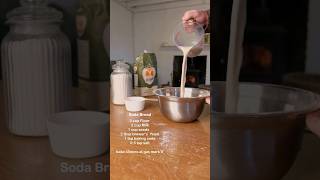 Making soda bread at home  easy recipe  a day in our rural Irish cottage [upl. by Elledoj]