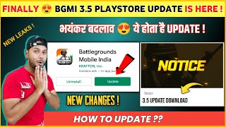 OMG 😍 Bgmi 35 Update Patch Notes  Bgmi New Update  How to Update Bgmi 35  35 Update [upl. by Ayres]