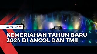 DetikDetik Pergantian Tahun Baru 2024 Warga Padati Kawasan Ancol dan Taman Mini Indonesia Indah [upl. by Abehsat380]